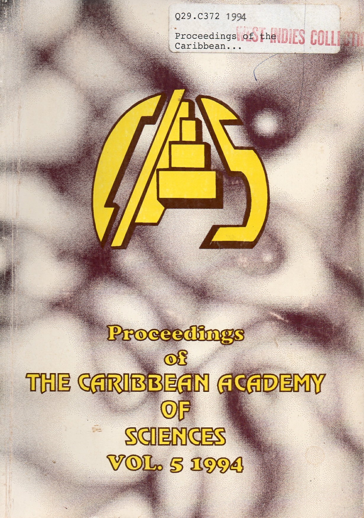 Front cover of the Proceedings of Vol 5, 1994