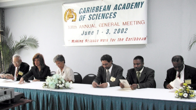 Group photo from 2002 Jamaica Meeting