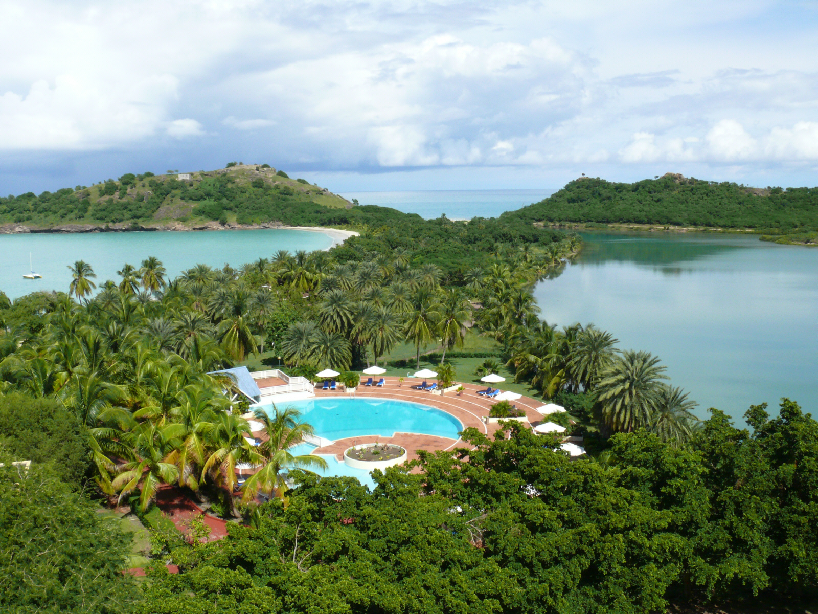 view from Grand Royal Antiguan Beach Resort