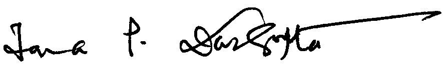 Tara Dasgupta signature